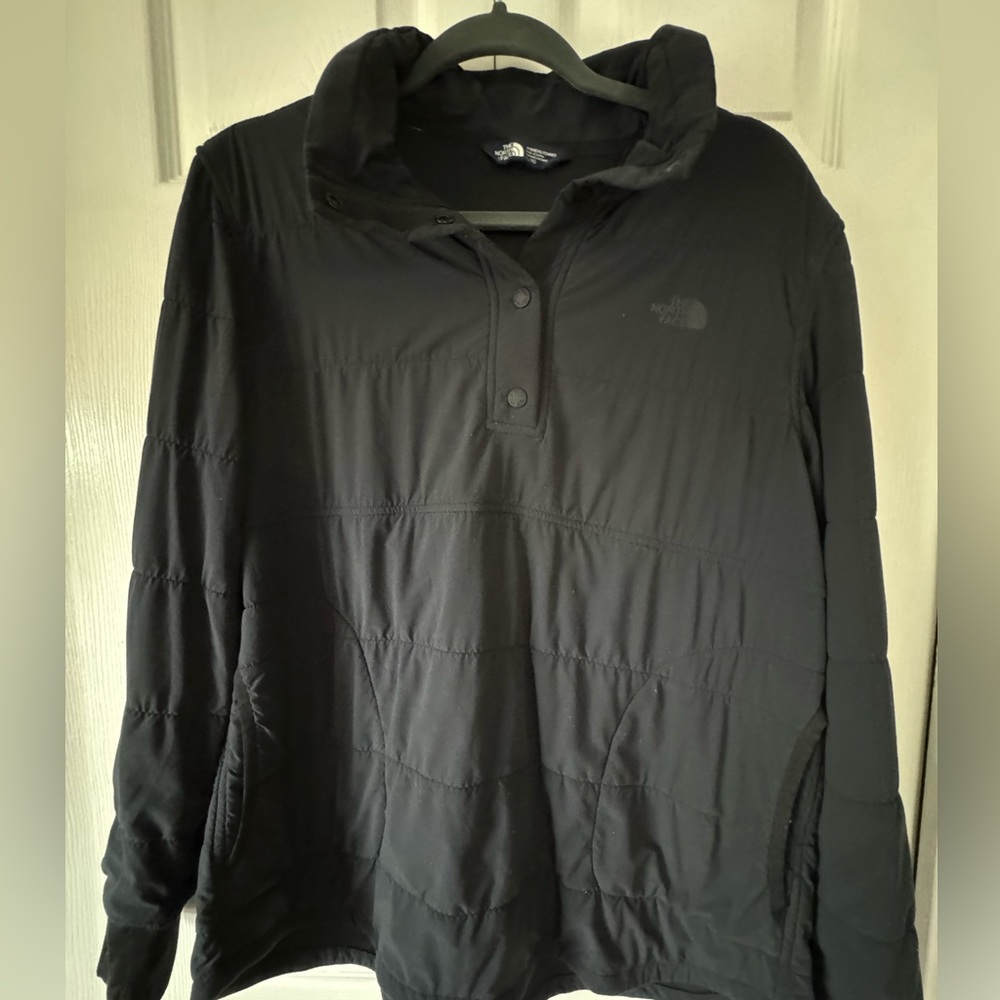 North Face Women’s 1/4 Button Pullover (XL)
